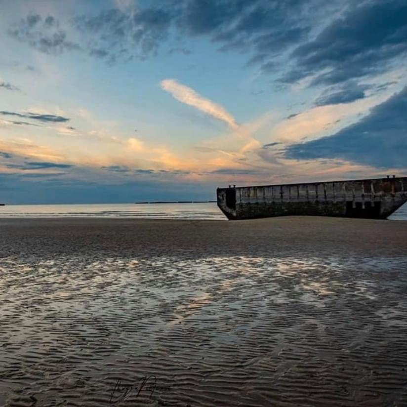 Nid De Pie Grand Duplex Lumineux Cadre Verdoyant Calme A 5 Mn De La Mer Pres Port En Bessin, Bayeux, Omaha Beach, Commes Εξωτερικό φωτογραφία